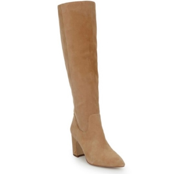 Sam Edelman hai boot camel suede knee high - Picture 9 of 16